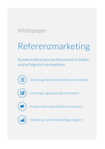 Referenzmarketing - Trusted References