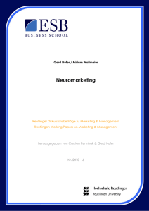 Neuromarketing - ESB Business School