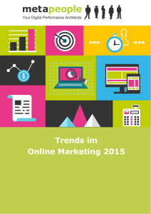 Trends im Online Marketing 2015
