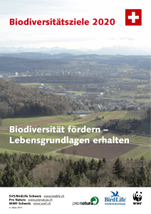 Biodiversitätsziele 2020 Biodiversität fördern – Lebensgrundlagen