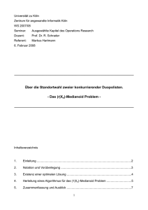 Medianoid Probleme - ZAIK