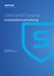 SafeGuard Enterprise Installationsanleitung