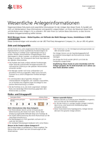 Key Investor Information