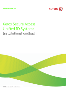 Xerox Secure Access Installation Guide