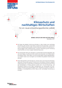 Klimaschutz und nachhaltiges Wirtschaften