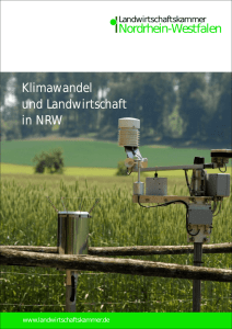 Klimawandel und Landwirtschaft in NRW