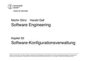 Kapitel 20: Software-Konfigurationsverwaltung