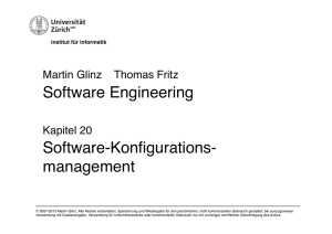 Software-Konfigurationsmanagement