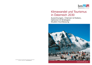 Klimawandel und Tourismus in Österreich 2030