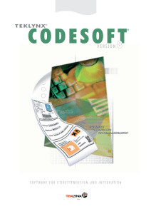 PDF mit allen Details zu TEKLYNK - Codesoft