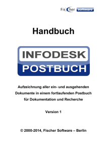 Handbuch DE - Fischer Software