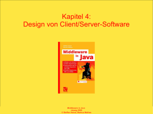Kapitel 4: Design von Client/Server