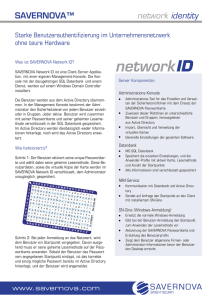 network identity SAVERNOVA™