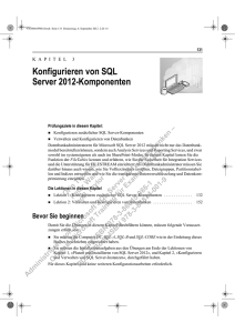 Konfigurieren von SQL Server 2012-Komponenten - beck