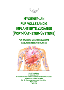 Nummer 24 - Hygieneplan für vollständig implantierte Zugänge (Port
