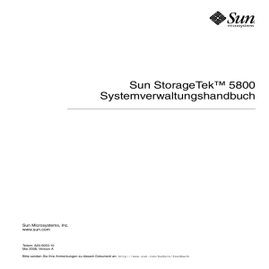 Sun StorageTek™ 5800 Systemverwaltungshandbuch