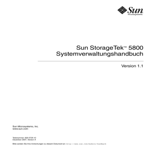 Sun StorageTek 5800 Systemverwaltungshandbuch