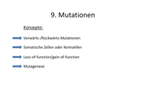 9. Mutationen