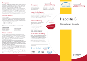 Hepatitis B - Deutsche Leberstiftung