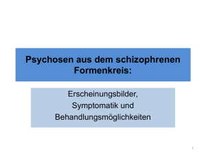 Schizophrene Psychosen - Rhein-Erft