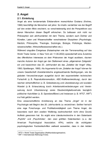 2. Angst - Dissertationen Online an der FU Berlin