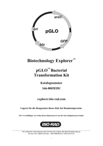 Biotechnology Explorer - Bio-Rad