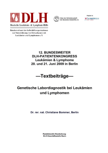 angehängte Datei herunterladen - Deutsche Leukämie