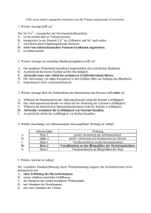 Physiologieklausur WS 2003