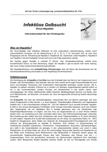 Infektiöse Gelbsucht