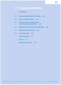 Band 1 Kapitel 11 - Arbeitseinheit Klinische Psychologie