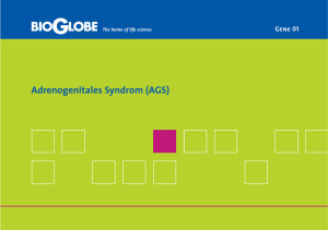 Adrenogenitales Syndrom (AGS)