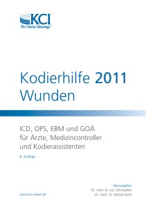 Kodierhilfe 2011 Wunden - DRG Medizincontrolling IDRG.de