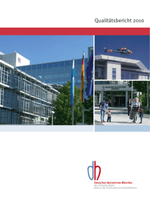 Qualitätsbericht 2010 - Deutsches Herzzentrum München