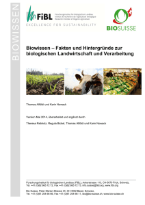 Biowissen – Fakten und Hintergründe zur biologischen