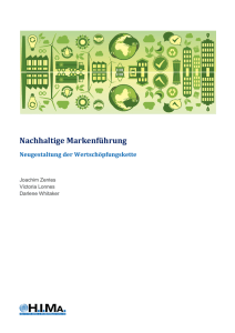 Nachhaltige Markenführung - Universität des Saarlandes