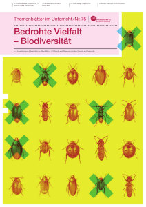 Bedrohte Vielfalt – Biodiversität - Bundeszentrale für politische Bildung