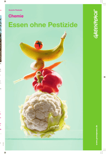 Essen ohne Pestizide - Greenpeace Frankfurt
