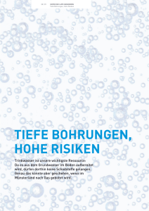 Informationen zum Thema Fracking