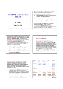 1 BIOCHEMIE des Stoffwechsels (772.113)