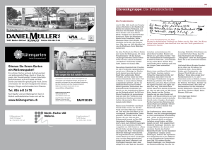 Artikel aus dem R&uuml;tih&ouml;fler vom September 2012