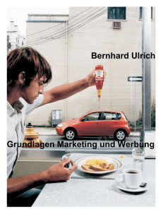 Bernhard Ulrich Grundlagen Marketing und Werbung