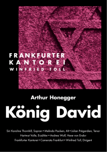 König David - Frankfurter Kantorei