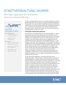 stadtverwaltung worms - EMC Deutschland GmbH