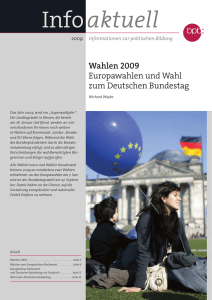 Wahlen 2009 - Bundeszentrale für politische Bildung