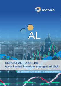 SOPLEX AL – ABS Link Asset Backed Securities managen mit SAP