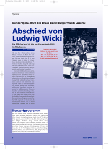 Abschied von Ludwig Wicki