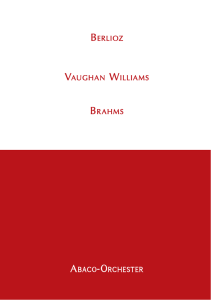 Berlioz Brahms Vaughan Williams abaco