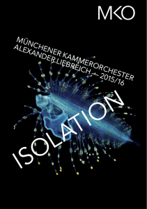 isolation - Münchener Kammerorchester