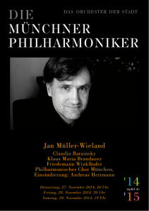 Jan Müller-Wieland - Münchner Philharmoniker