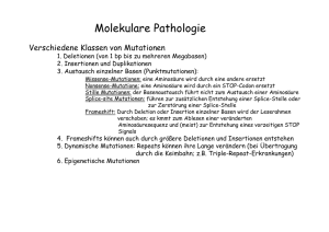 Molekulare Pathologie